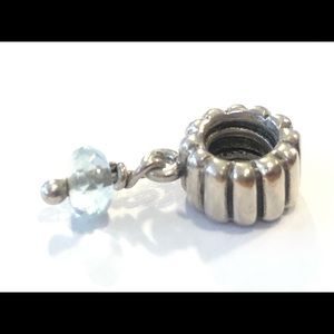 Pandora Jewelry - Pandora March birthstone Charm, aquamarine Pandora Jewelry - Pandora March birthstone Charm, aquamarine